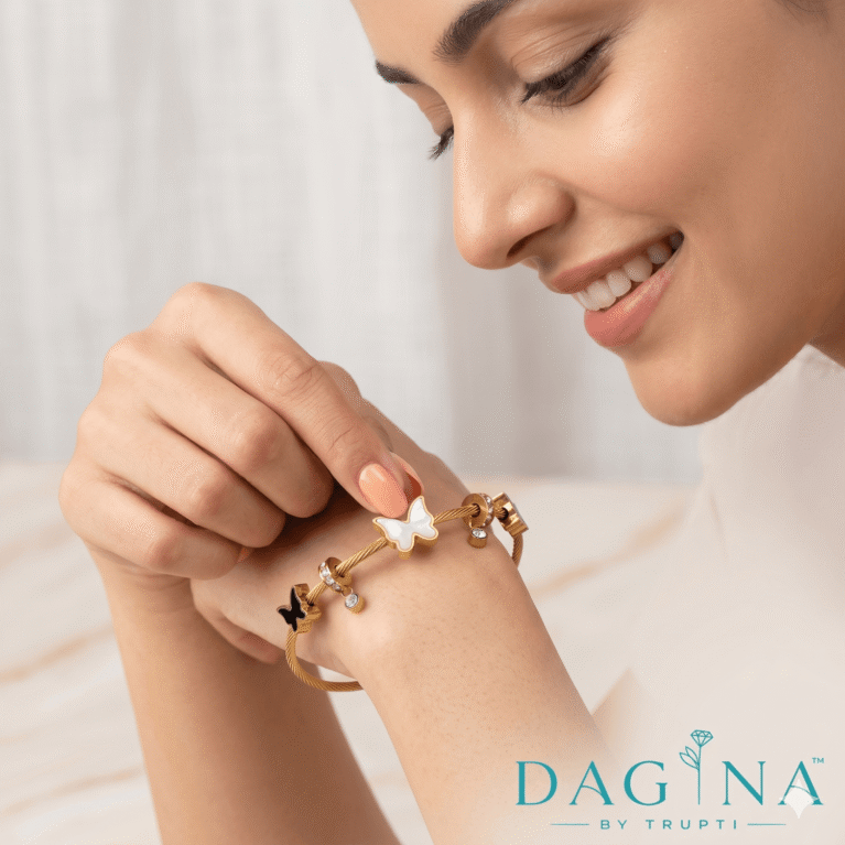 Sterling Silver Heart Bracelet