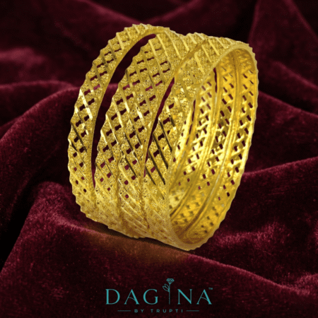 Ethnic Lattice Pattern Maharashtrian Bangles